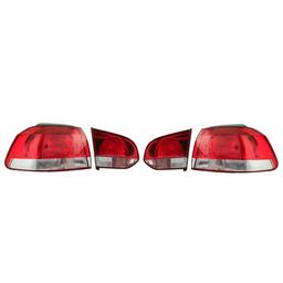 VW Tail Light Kit - Driver and Passenger Side Inner and Outer (LED) 5K0945096G - Valeo 2849321KIT